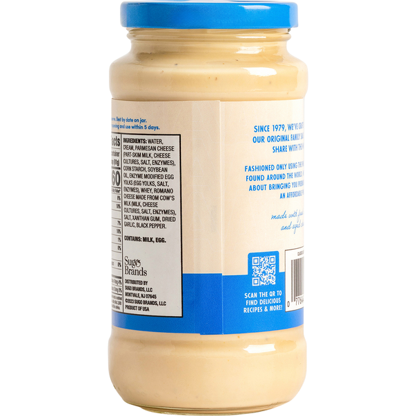 Francesco Rinaldi Sauce, Classic Alfredo