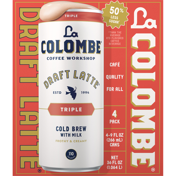 La Colombe Draft Latte Triple Cold Brew with Milk
