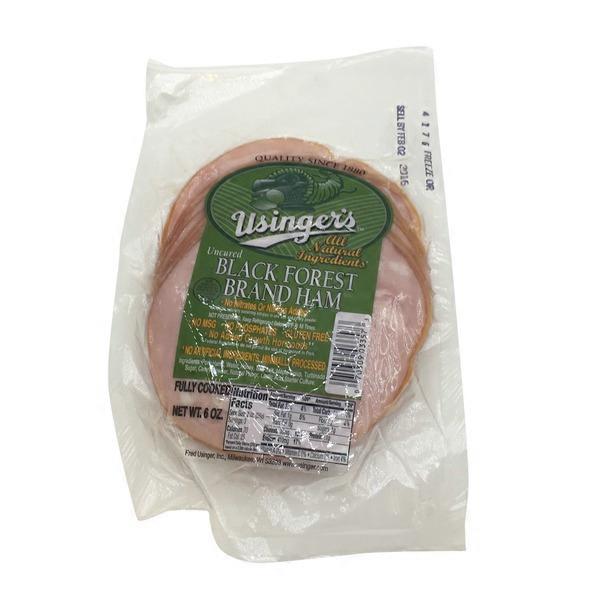 USINGERS Uncured Black Forest Brand Ham