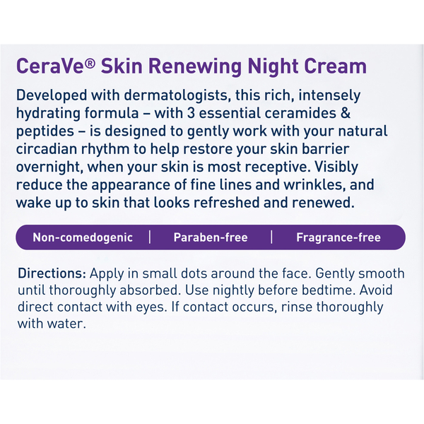 CeraVe Peptide Complex Skin Renewing Night Cream