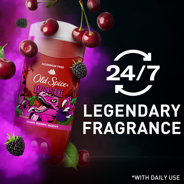 Old Spice Deodorant for Men, 24/7 Freshness, Raptorstrike
