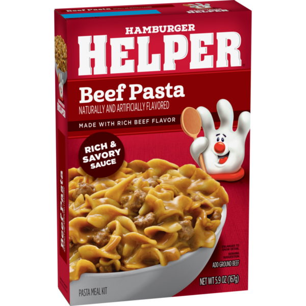 Hamburger Helper Beef Pasta, Rich Savory Sauce