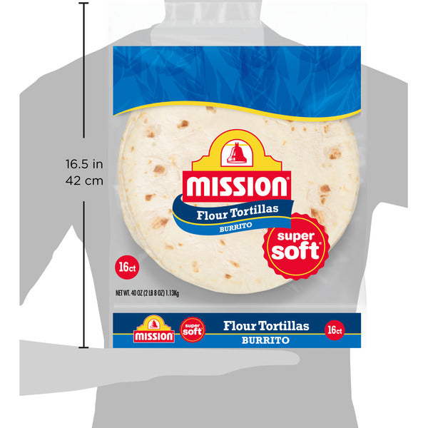 Mission Flour Tortillas, Large