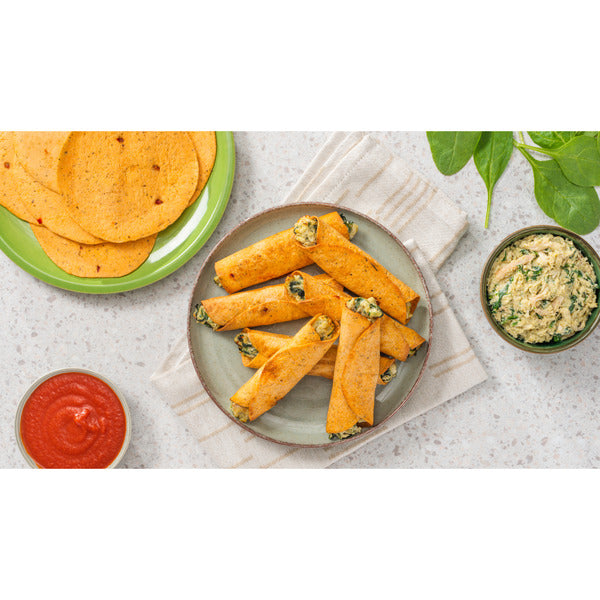 Mission Zero Net Carbs Sundried Tomato Basil Flour Tortillas, Street Tacos Size, 14 Count