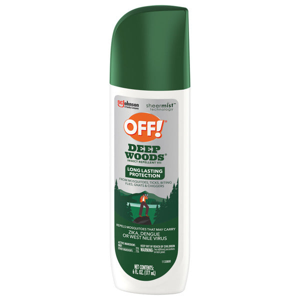 Off!® Deep Woods Mosquito Repellent Spritz, Long-Lasting Outdoor Bug Spray