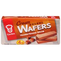 Garden Cream Wafers, Chocolate Flavoured, 4 Single...
️