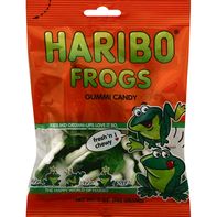 HARIBO Gummi Candy, Frogs