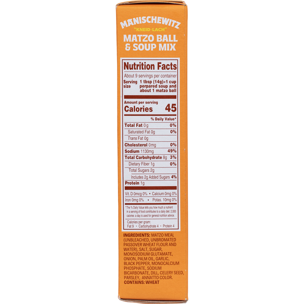 Manischewitz Matzo Ball & Soup Mix