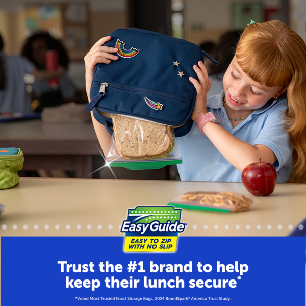 Ziploc Sandwich Bags with EasyGuide™