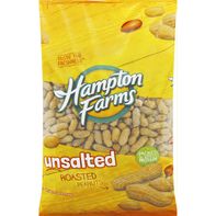 Hampton Farms Peanuts, Unsalted, Roasted️