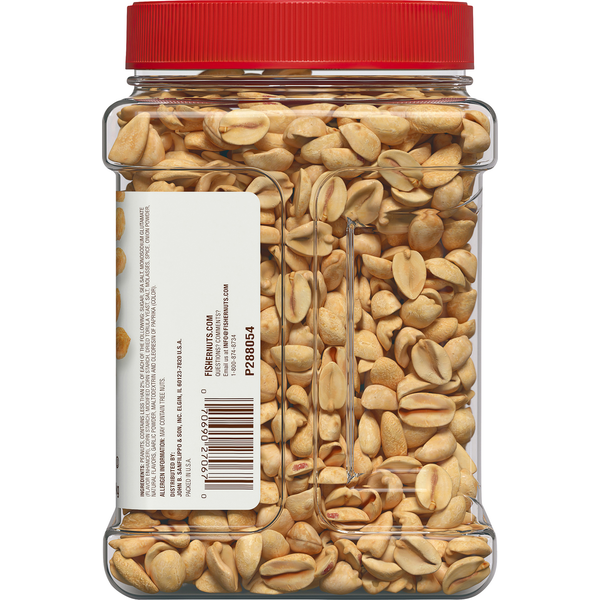 Fisher Dry Roasted Sea Salt Peanuts