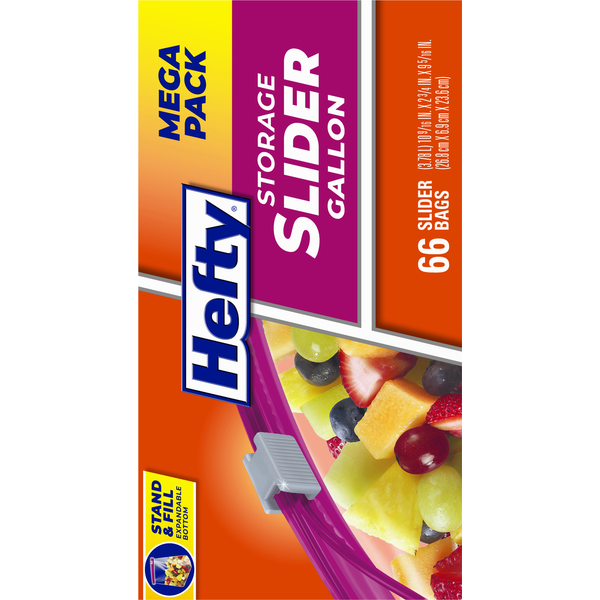 Hefty Storage Slider Bags