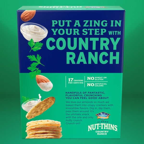 Blue Diamond Crackers, Country Ranch