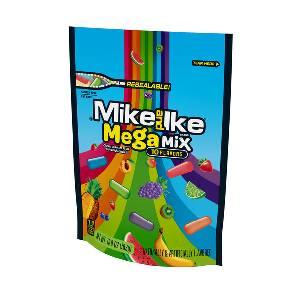 Mike And Ike® Candy, 10 Flavors, Mega Mix