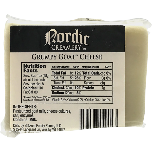Nordic Creamery Grumpy Goat Cheese