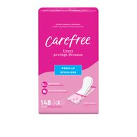 Carefree Regular Liners, Wrapped, Unscented, 148 c...
️