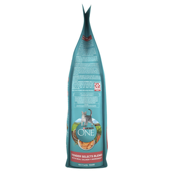 Purina ONE Natural Dry Cat Food, Tender Selects Blend With Real Salmon