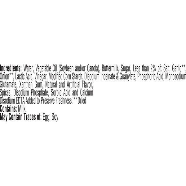 Hidden Valley Buttermilk Ranch Topping and Dressing