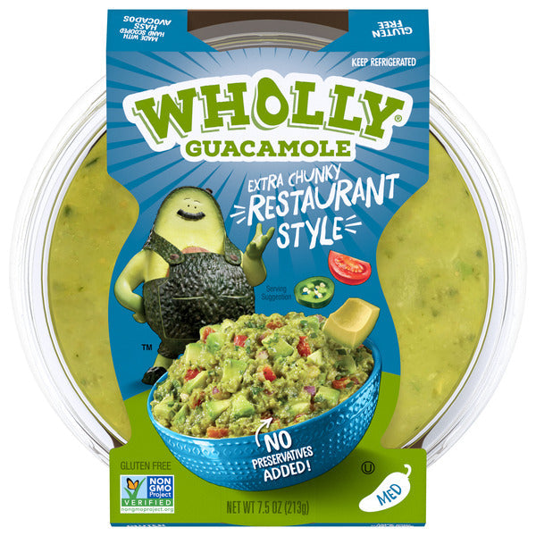 Wholly Guacamole Restaurant Style Bowl, 7.5 OZ