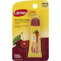 Carmex Moisturizing Lip Balm, Fresh Cherry, SPF 15️