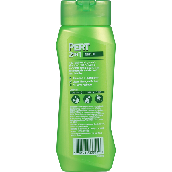 Pert Shampoo + Conditioner, 2 in 1, Complete