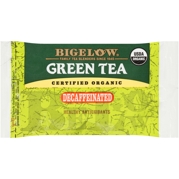 Bigelow Green Tea Organic Decaffeinated