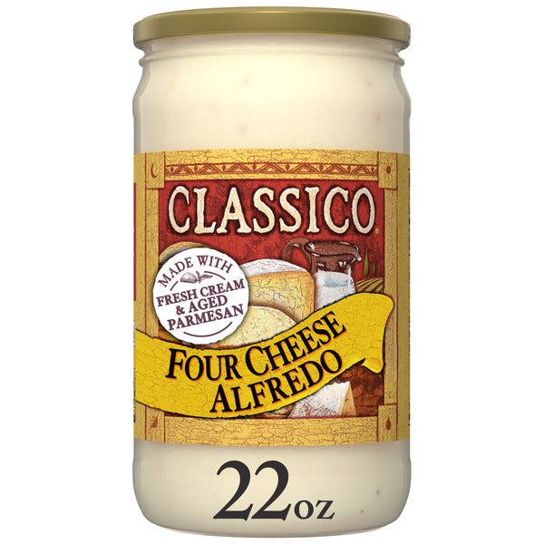 Classico Four Cheese Alfredo Pasta Sauce