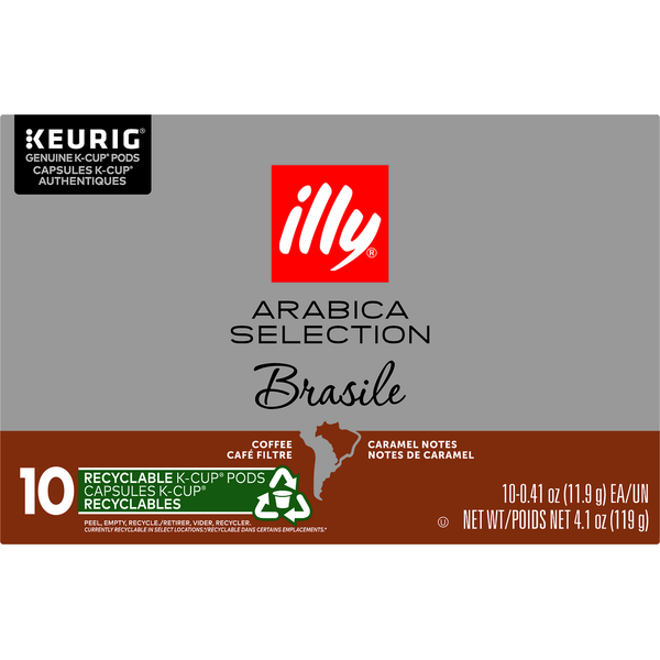 illy Coffee, Arabica Selection, Brasile, K-Cup Pods DestGlow