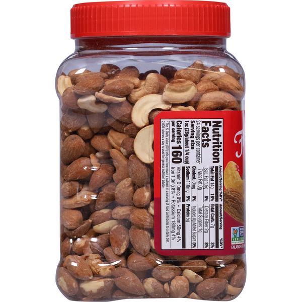 Fisher Almond & Cashew, Blend, with Sea Salt, Oven Roasted
