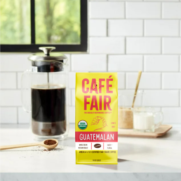 Café Fair Organic Guatemalan Medium Roast, Ground Coffee, Fair Trade