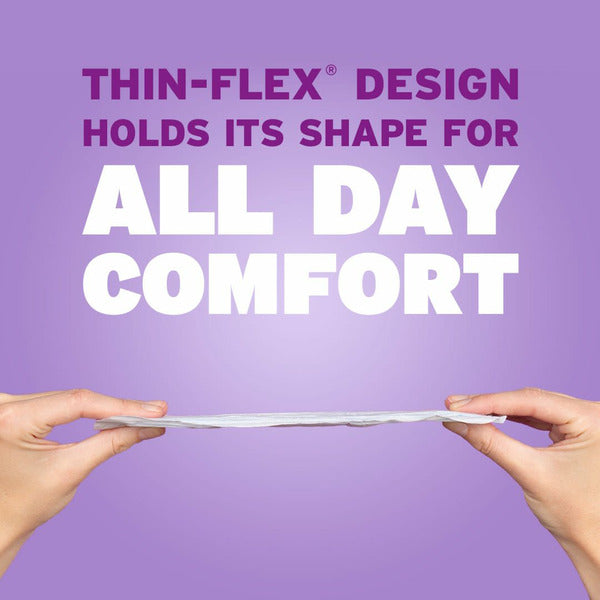 Poise Ultra Thin Incontinence Pads, Light Absorbency, Regular Length