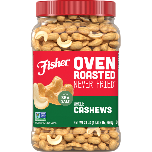 Fisher Whole Cashews