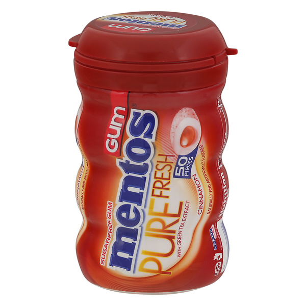 Mentos Gum, Sugar Free, Cinnamon
