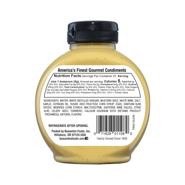 Inglehoffer ING Traditional Dijon Mustard Sqz