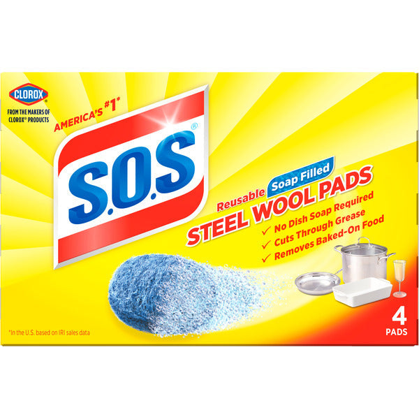 S.O.S. Steel Wool Soap Pads
