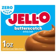 Jell-O Zero Sugar Butterscotch Flavor Instant Pudd...
️