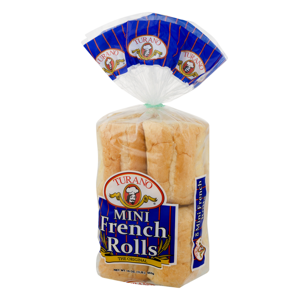 Turano Mini French Rolls Hinged