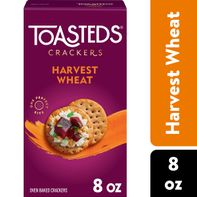Toasteds Harvest Wheat Crackers, Party Snacks, 8 o...
️ DestGlow