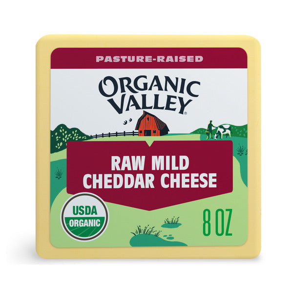 Organic Valley® Raw Mild Organic Cheddar Cheese Block