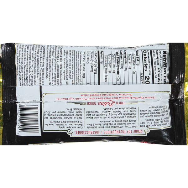 Vigo Black Beans & Rice, Cuban Recipe, Authentic
