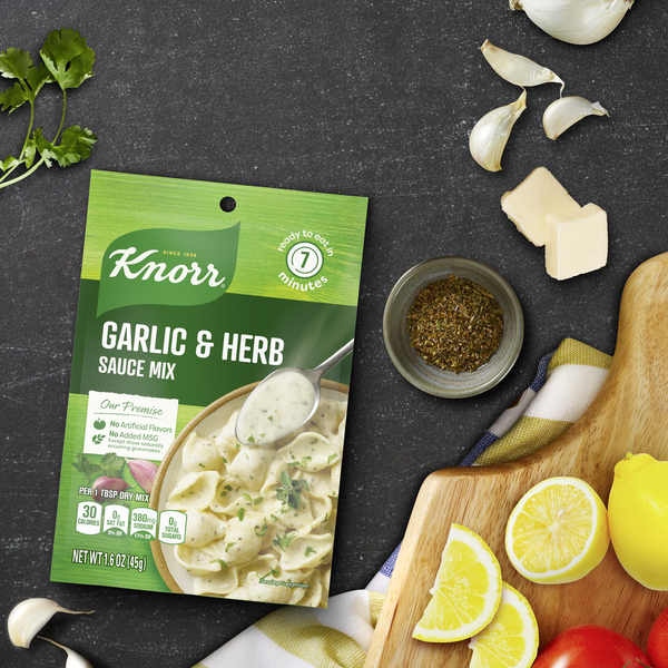 Knorr Sauce Mix Garlic & Herb