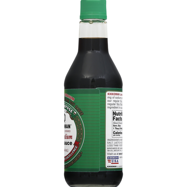 Kikkoman Soy Sauce, Less Sodium