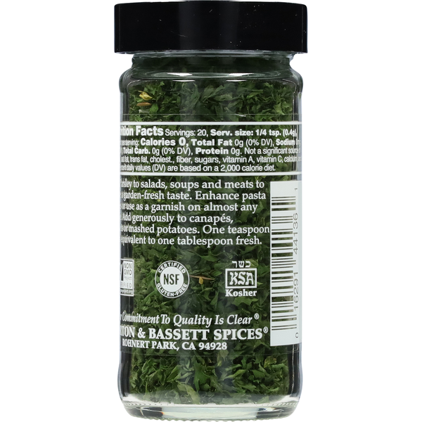 Morton & Bassett Spices Parsley