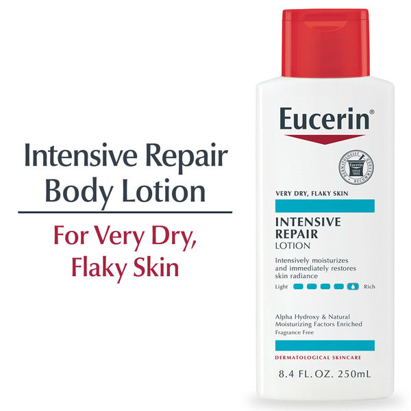 Eucerin Intensive Repair Very Dry Skin Lotion Squeeze