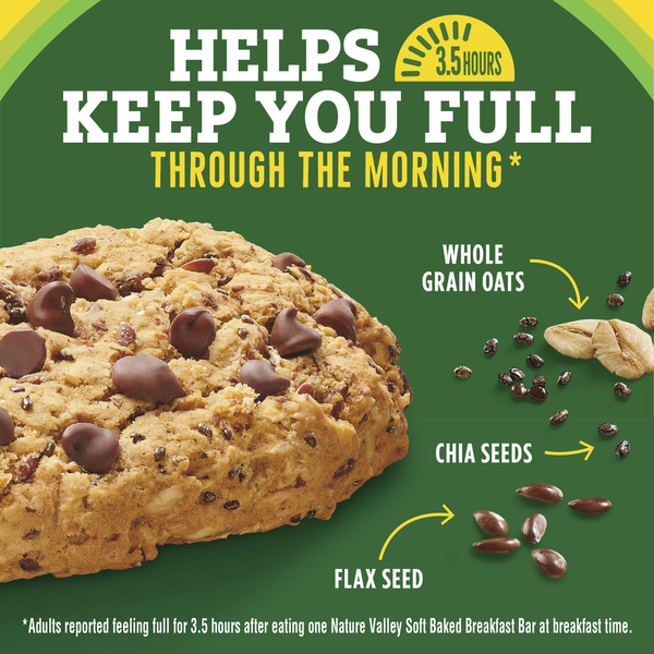 Nature Valley Banana Chocolate Chip Soft Baked Breakfast Bars