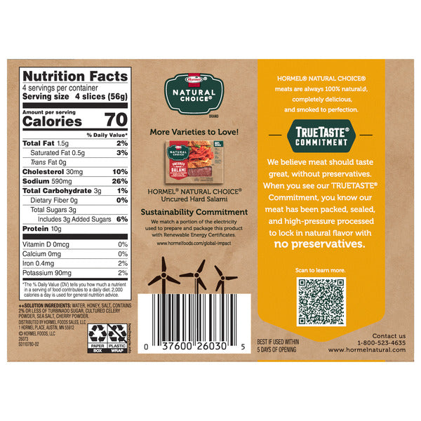 NATURAL CHOICE Honey Deli Ham