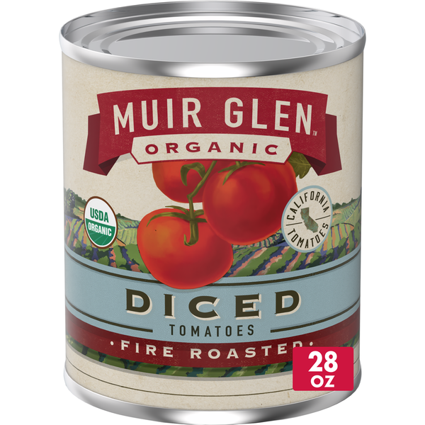 Muir Glen Organic Diced Fire Roasted Tomatoes