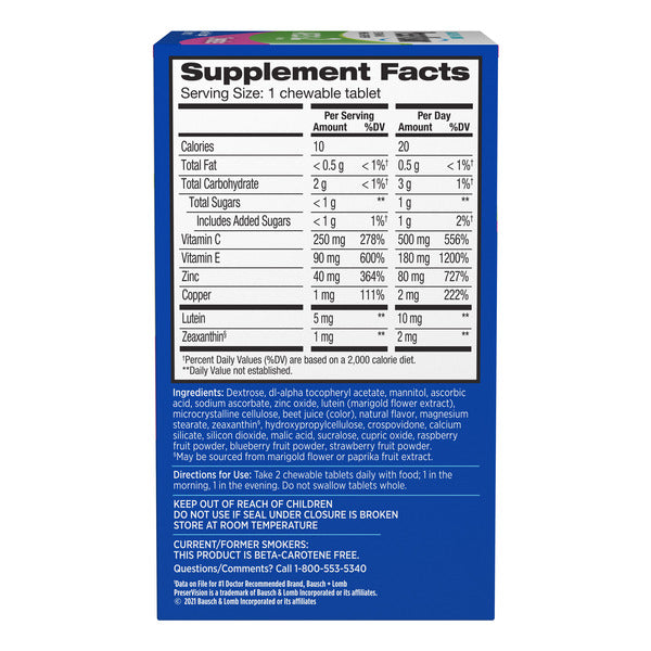 PreserVision® AREDS 2 Vitamin & Mineral Supplement