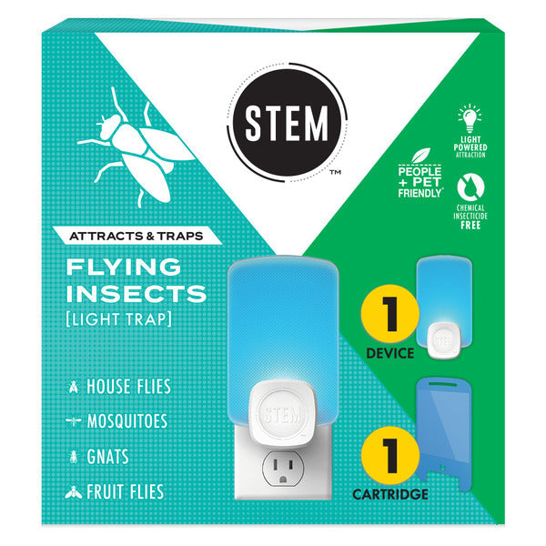 STEM Light Trap Starter Kit, Attracts and Traps Flying Insects
