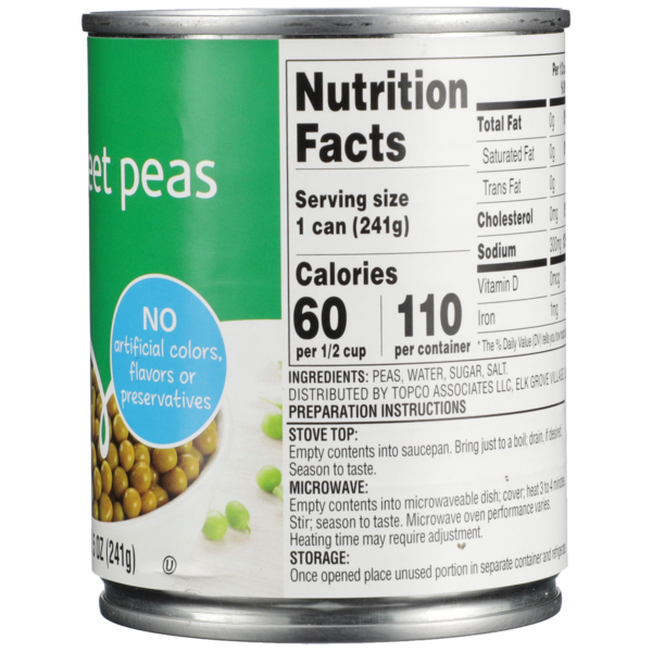 Food Club Sweet Peas